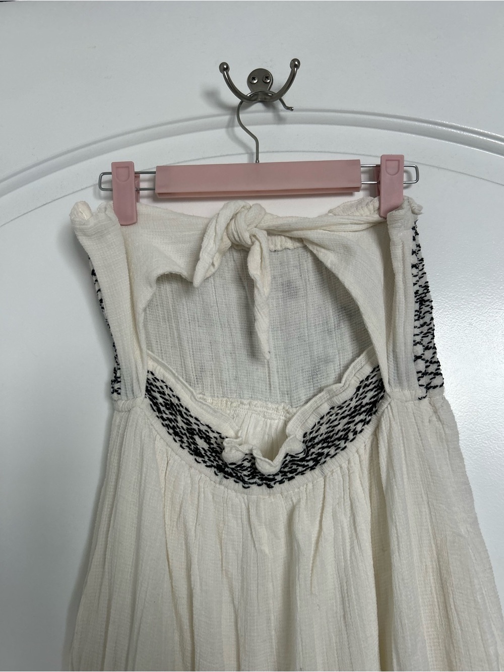 Free People Carmen Covertible Wide Leg Jumpsuit Size S Boho Beach Chic Flowy - Picture 10 of 15